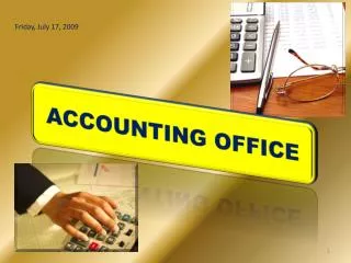 ACCOUNTING OFFICE