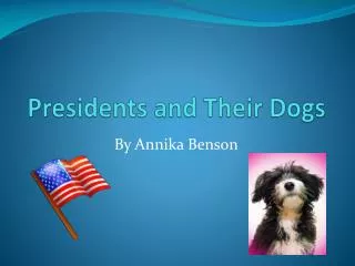 Presidents and Their Dogs