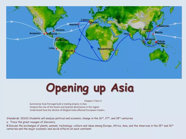 opening up asia