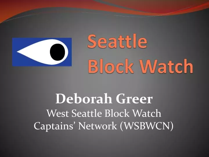 seattle block watch