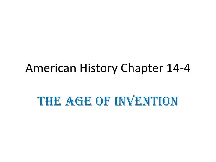 american history chapter 14 4