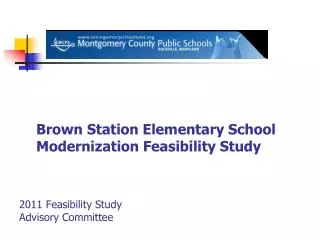 2011 Feasibility Study Advisory Committee
