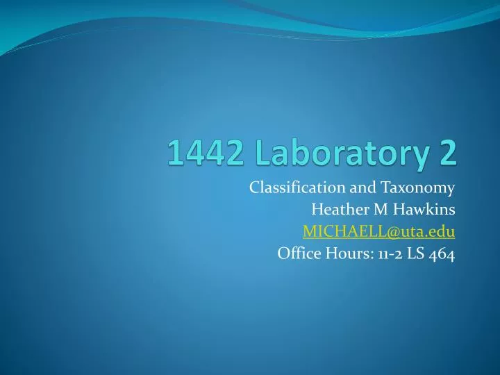 1442 laboratory 2
