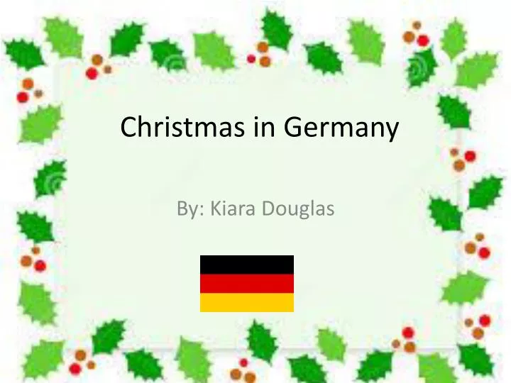 christmas in germany