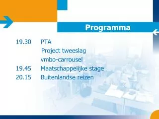 programma