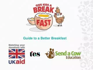 Guide to a Better Breakfast