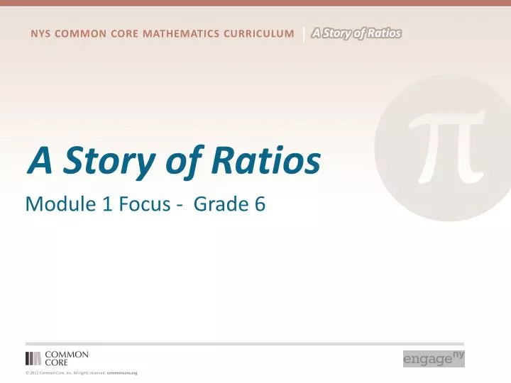 a story of ratios