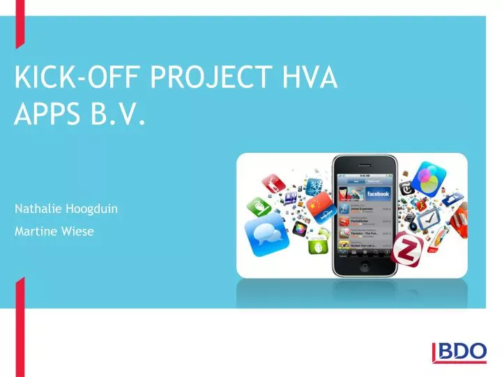 kick off project hva apps b v