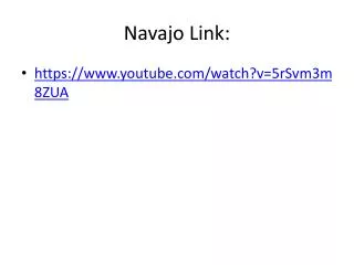 Navajo Link: