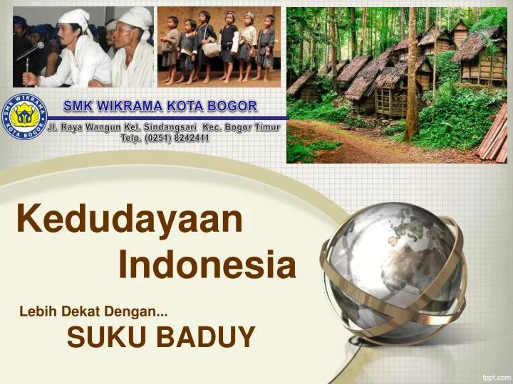 kedudayaan indonesia