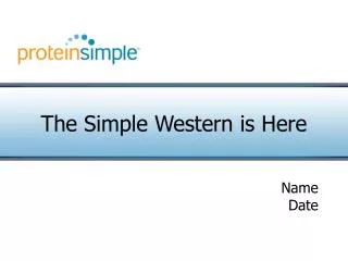 The Simple Western is Here
