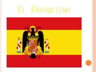 el franquismo