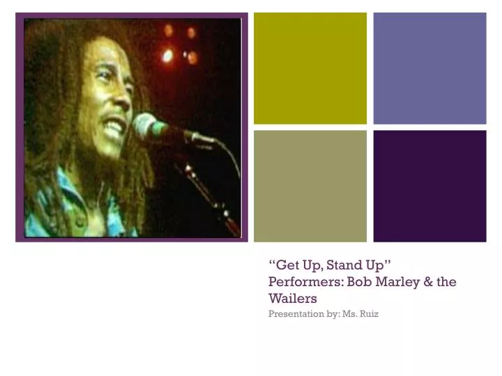 get up stand up performers bob marley the wailers