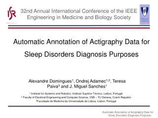 Automatic Annotation of Actigraphy Data for Sleep Disorders Diagnosis Purposes