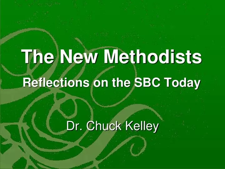 the new methodists reflections on the sbc today