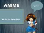 ANIME - slide 1