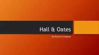 Hall &amp; Oates