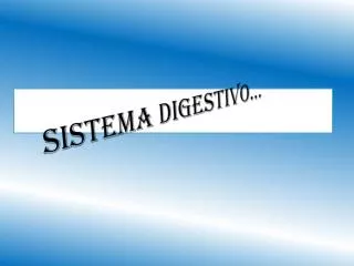 sistema digestivo