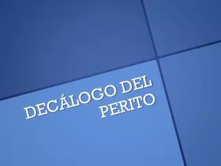 dec logo del perito
