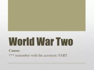 World War Two