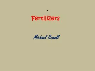 Fertilizers