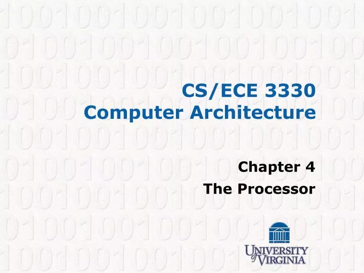 cs ece 3330 computer architecture