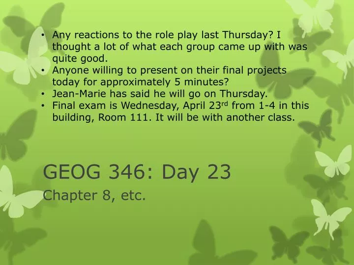 geog 346 day 23