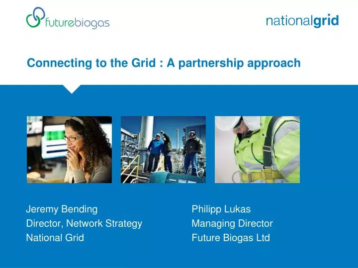connecting to the grid a partnership approach