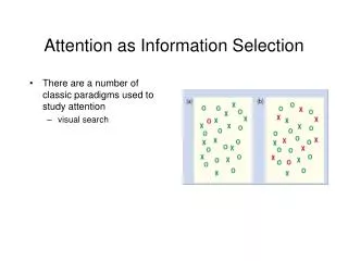 Attention as Information Selection