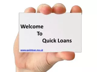 Quick loans: Instant appoval without facing any hassle