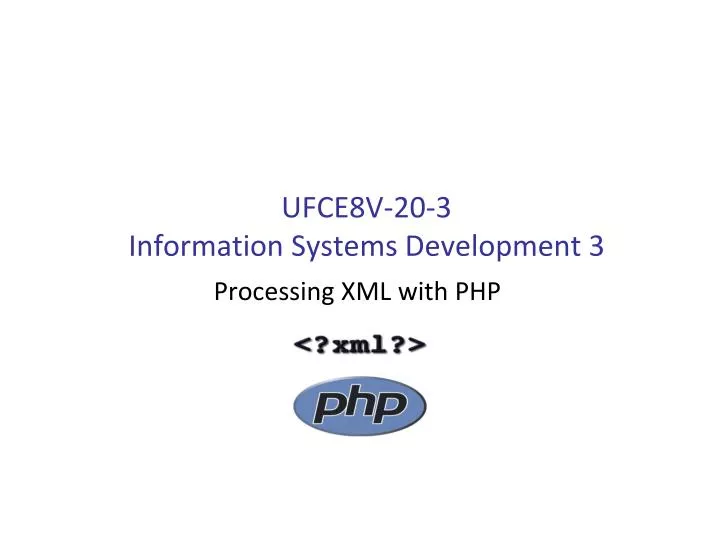 ufce8v 20 3 information systems development 3