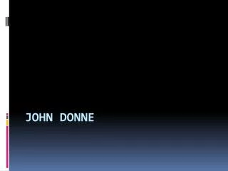 john donne