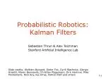 Probabilistic Robotics: Kalman Filters - slide 1