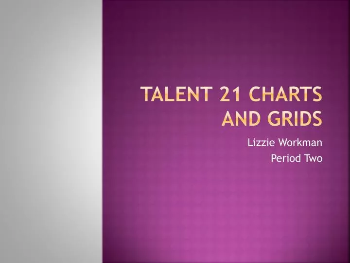 talent 21 charts and grids