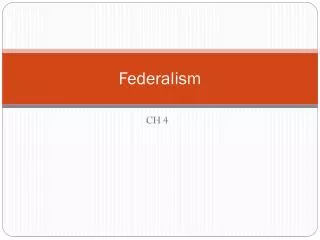 Federalism