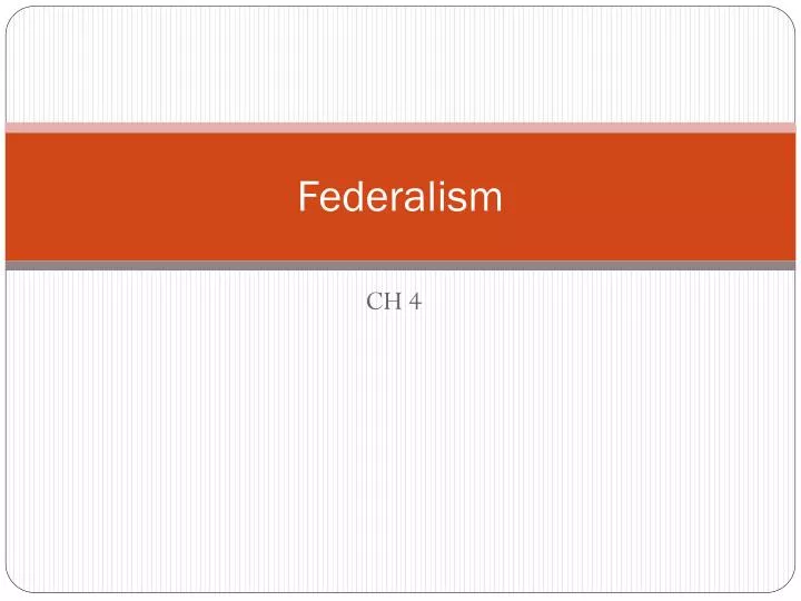 federalism