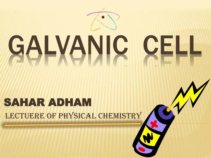 sahar adham lectuere of physical chemistry