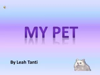 My pet