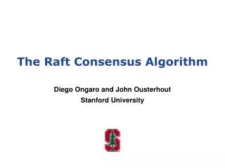 The Raft Consensus Algorithm