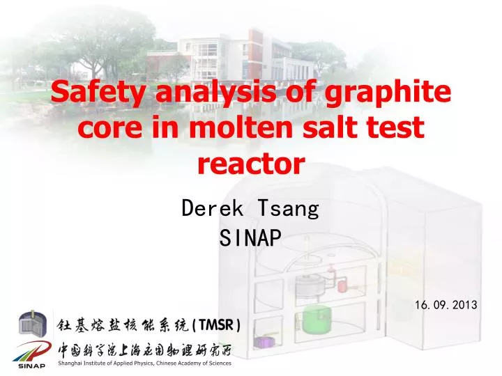 safety analysis of graphite core in molten salt test reactor