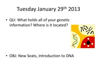 tuesday january 29 th 2013