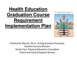 Health Education Graduation Course Requirement Implementation Plan