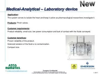 Medical-Analytical – Laboratory device