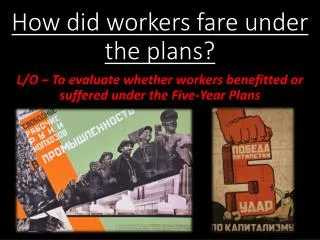 How did workers fare under the plans?