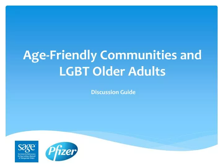 age friendly communities and lgbt older adults