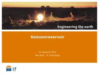 seizoenreservoir