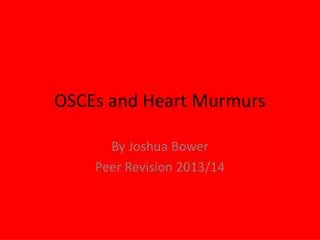 OSCEs and Heart Murmurs