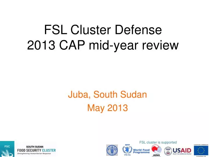 fsl cluster defense 2013 cap mid year review