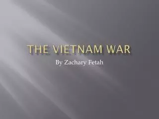 The Vietnam War