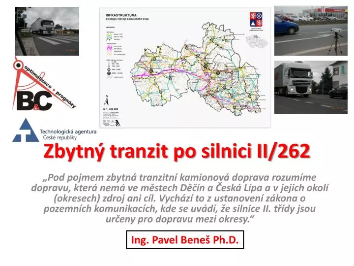 zbytn tranzit po silnici ii 262